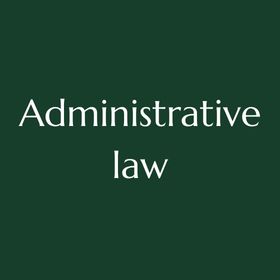 Administrative law