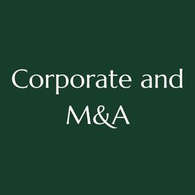 Corporate and M&A