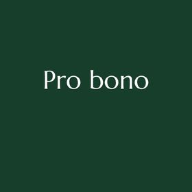 Pro bono